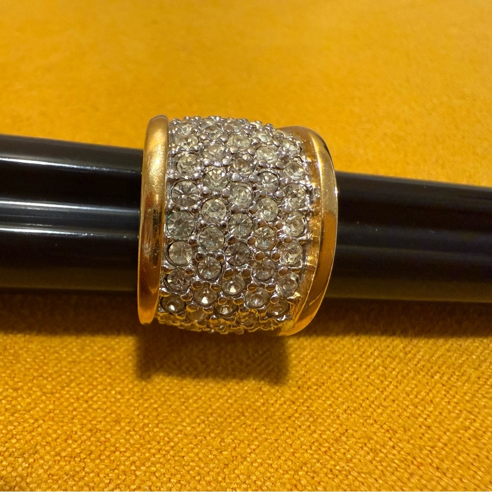 Pave Crystal Ring 18 kt HGE